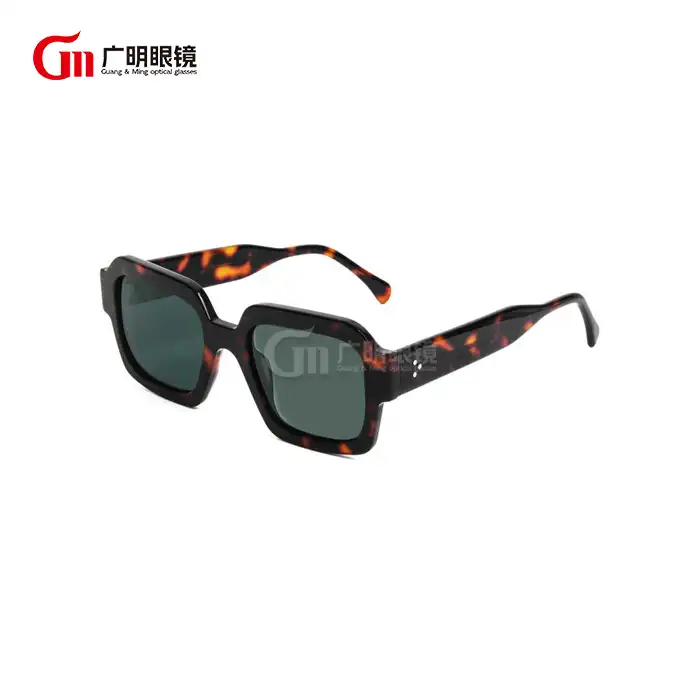 What Materials Are Used to Make Hexagonal Men's Sunglasses?